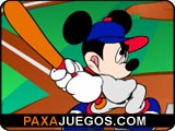 Baseball Championship with Mickey Mouse