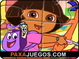 Dora Jigsaw Party