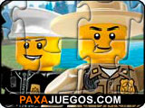 Puzzle de Policías de Lego City