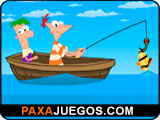 Phyneas and Ferb Fishing