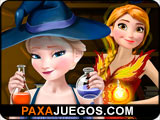 Elsa and Anna Superpower Potions